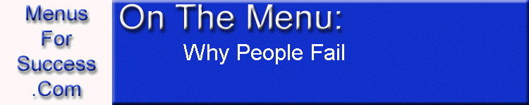 Why People Fail