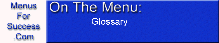 Glossary